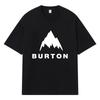 2026 Mountain Pattern Printed Graphic Streetwear Y2k Harajuku Clothes 100% Cotton T Shirt Casual Oversized Summer Men T-shirt