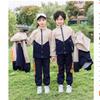 Primary School Uniforms for Men and Women Three-piece Suits, Large Class Children's Autumn and Winter Sports Games, Group Class Leisure Sports Suits
