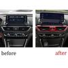 Fit For Honda Accord 10th 2018- Red ABS Central Console Air Outlet Vent Trim