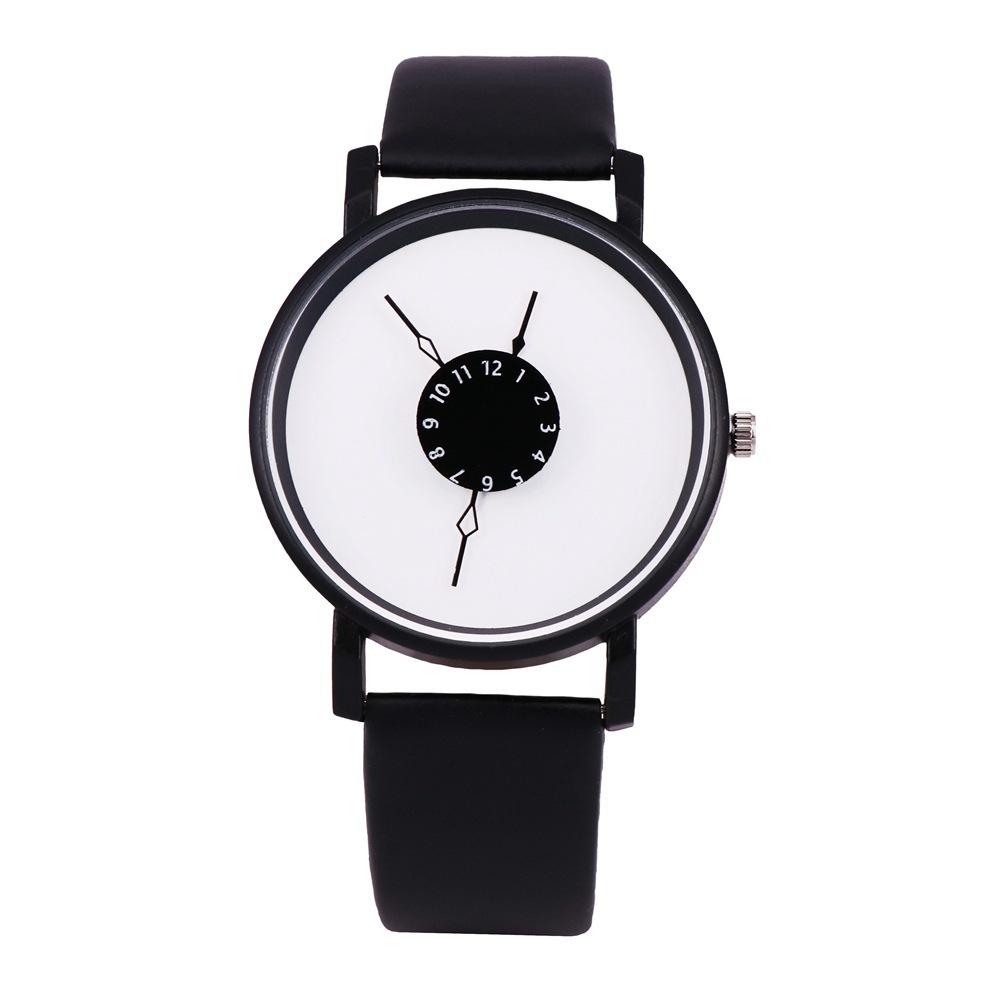 Personalized Inverted Pointer Watch Little Girl Student Watch Couple Watch Men'S Watch
