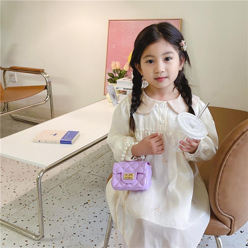 Jelly Bag Portable Mini Bag Children'S Small Bag Internet Celebrity Girl Cute Small Satchel