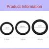 3 Sizes Silicone Cock Rings Male Delay Ejaculation Penis Lasting Erection Scrotum Testis Restraint Adult Game Sex Toys For Men