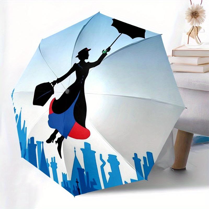 1pc Mary Poppins, Umbrella Themed High-quality Umbrella,Automatic Opening and Closing Umbrella,Multi-functional Umbrella G0811143