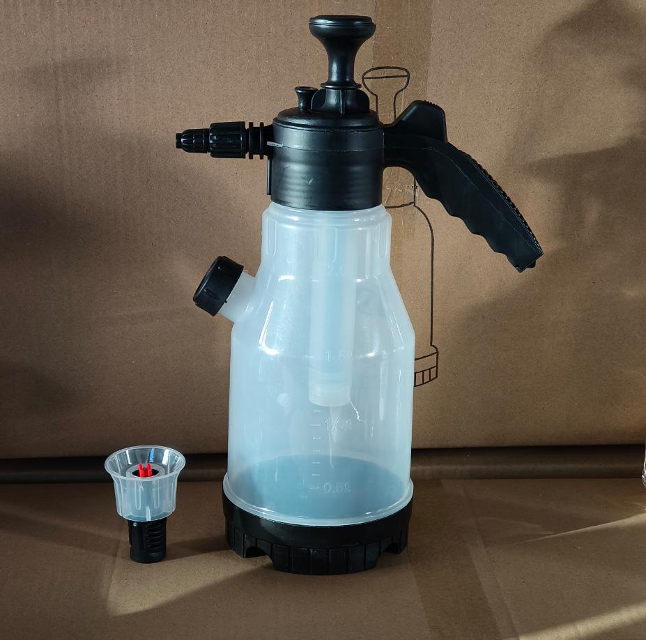 Acid & Alkali Resistant Anti-Corrosion Foam Spray Disinfectant Bottle for Car Washing & Beauty, Air Pressure Kettle.