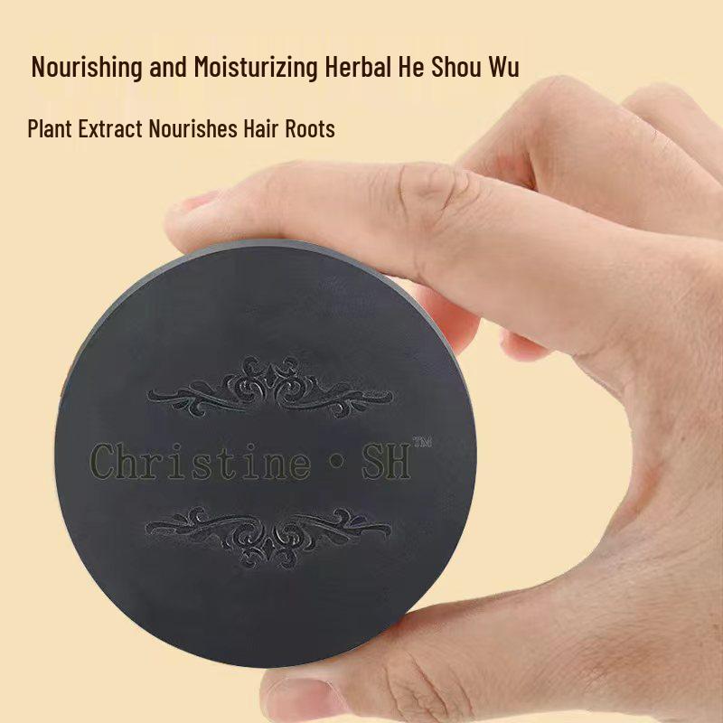 He Shou Wu Shampoo Bar - Natural Hair Care Soap, Handmade and Herbal.