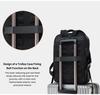 Men's Luxury Cowhide Business Laptop Backpack, 15.6", for Work and Travel
