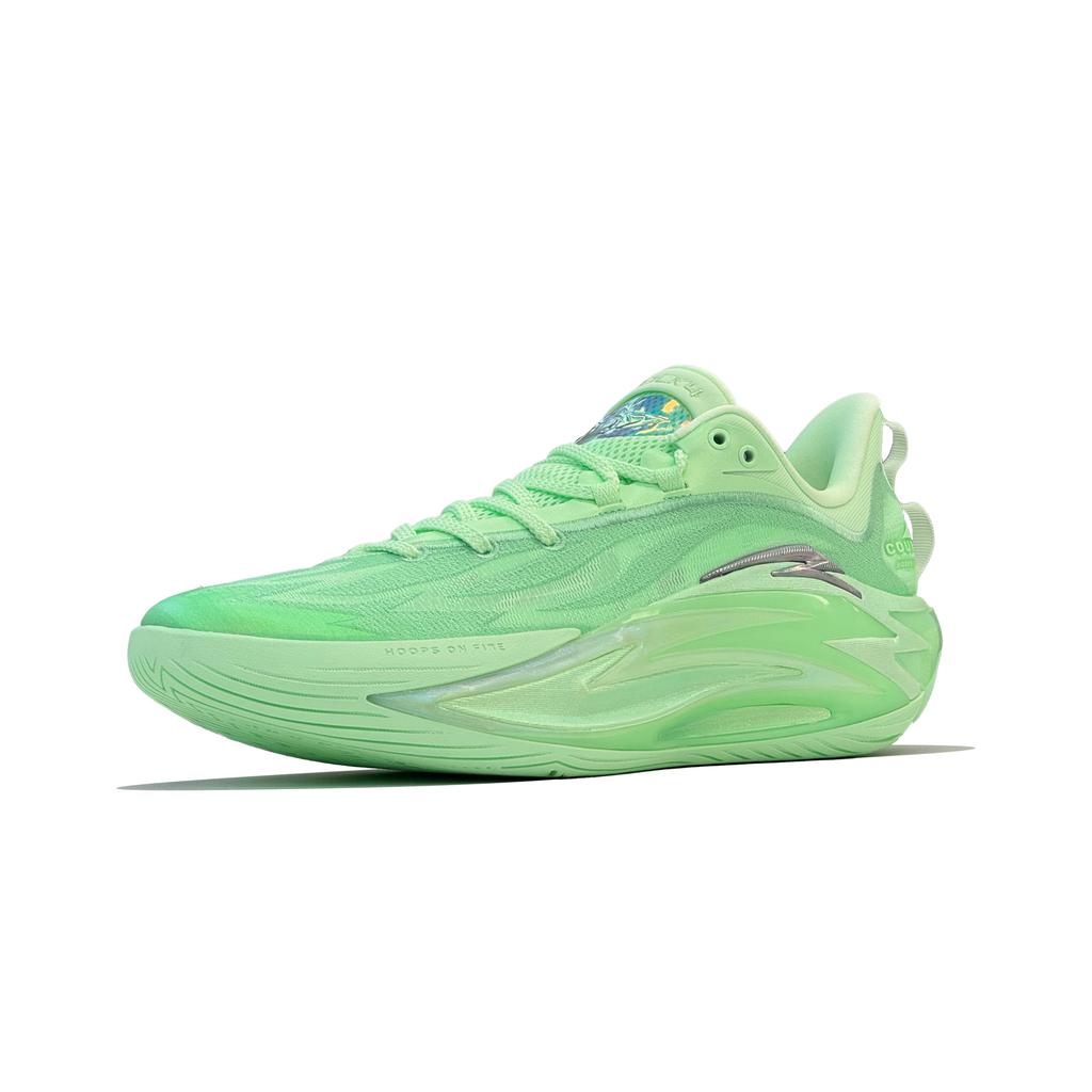 Anta A-Shock Pro Awakening Professional Basketball Shoes Men sneaker Fluorescent-Equator-Green 112631606S-8