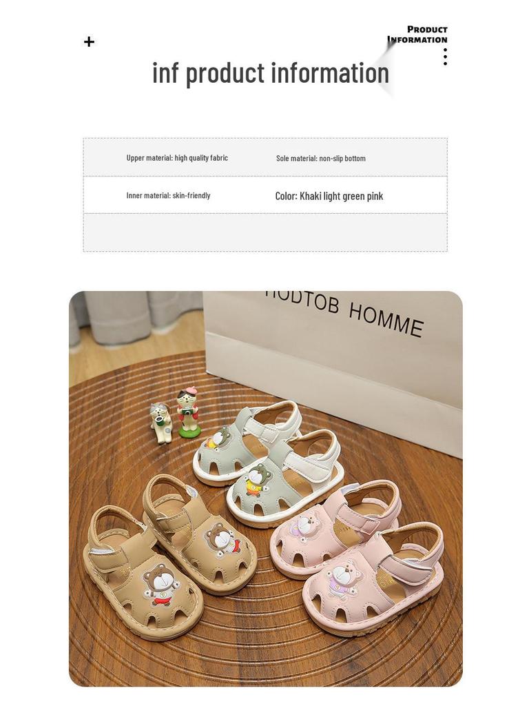 Light-Up Soft Bottom Baby Walking Sandals for Toddlers