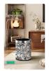 Hemu Cheng High-Capacity Lidless Double-Layer Trash Can for Home and Office