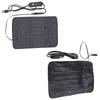 24TE Leather Heating Mat Pad Electric Heated Carpet USB Power Supply Adjustable Temp