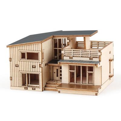 Yeonggongbang Mini Modern House Assembly Kit, Korean Popular Puzzles