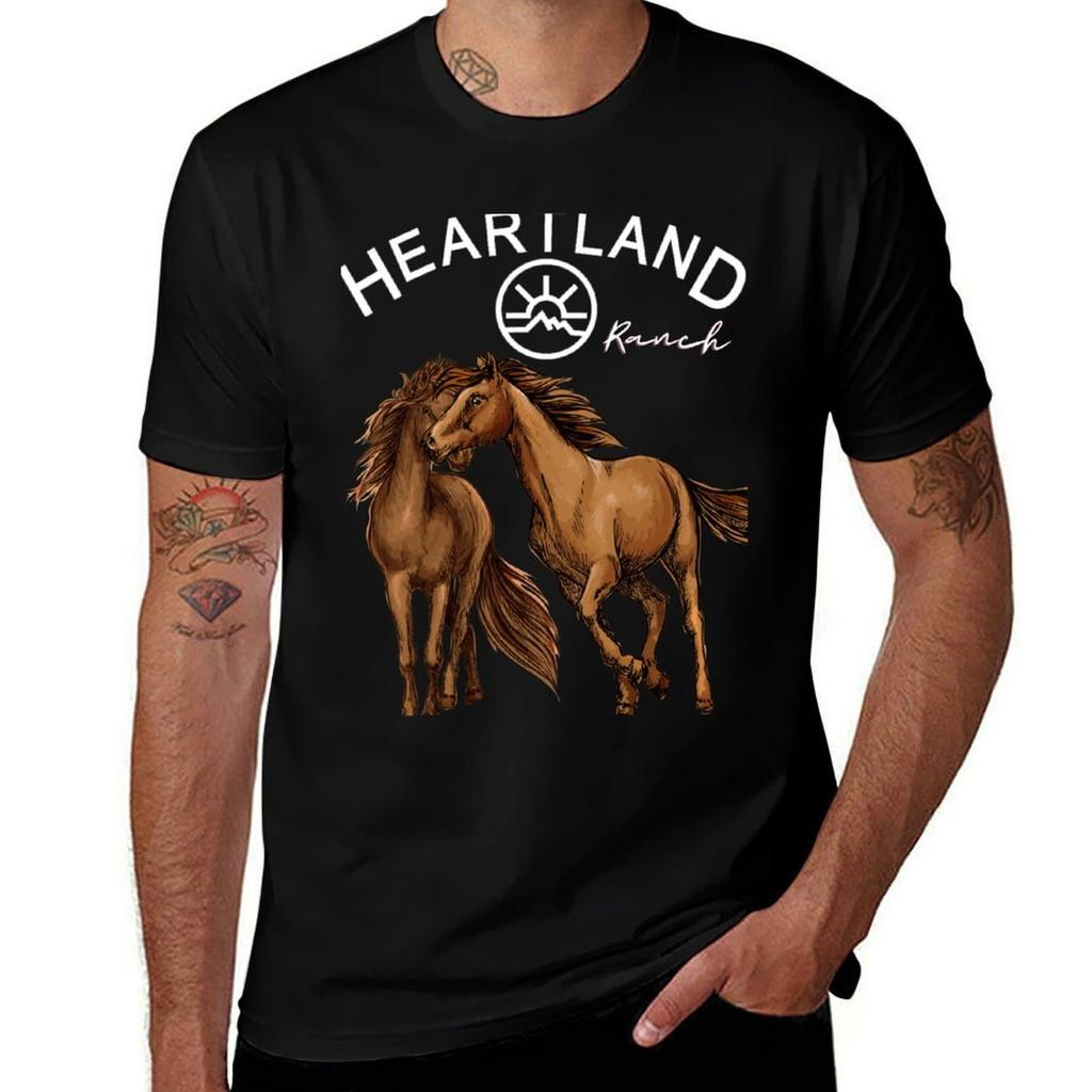 Heartland Ranch, Heartland Horse T-Shirt man t shirts for men man t shirts for men casual T-Shirt