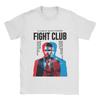 Fight Club Retro Movies Action 90s Poster T Shirt Pure Cotton Novelty TShirt Round Neck Tee Shirt Short Sleeve Clothes
