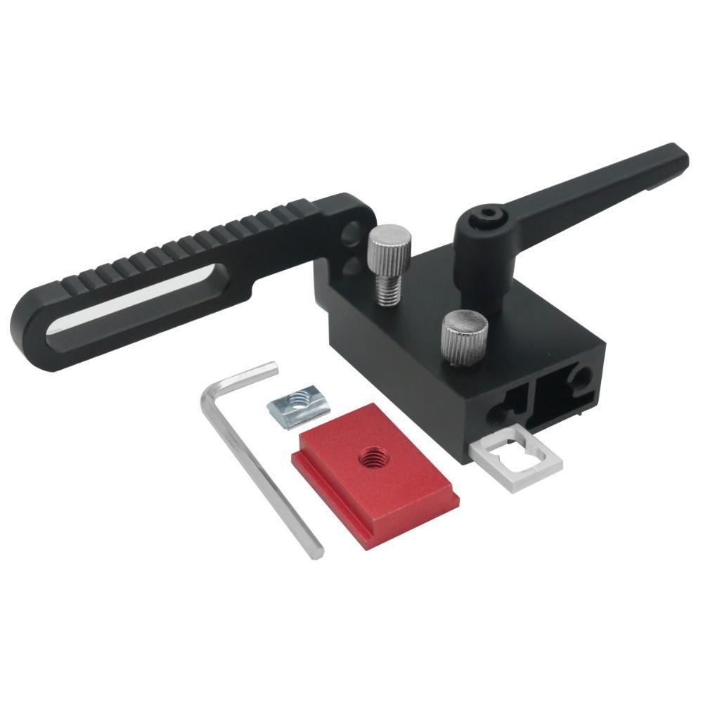 Adjustable T Track Limit Stop Type 75 Miter Track Stop Woodworking Limiter  Standard T-track