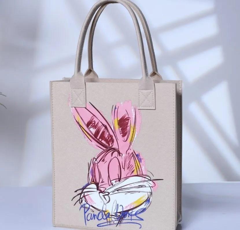 Large Capacity Cute Printed Tote Bag
