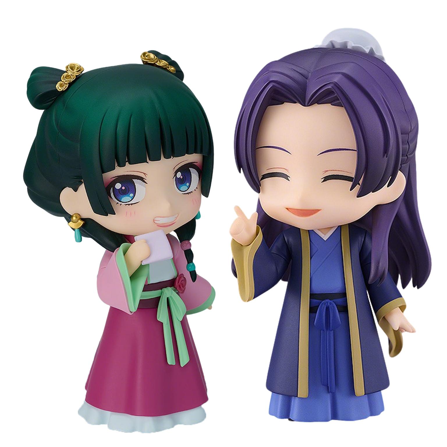 Interesting Toys Unisex Anime Figure Maomao Jinshi Action Figure Maomao Jinshi Figurine Mini Movable Model Toys Collection Statue Gifts Desktop Ornament