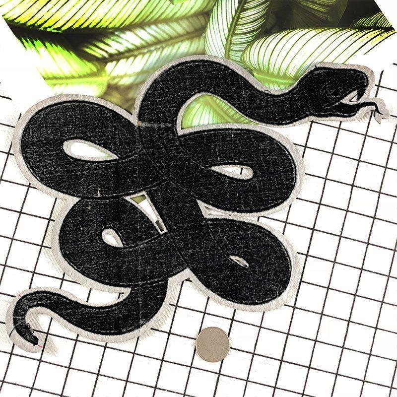 

Embroidery Patches Applique Patch Iron On Patches For Clothing Stickers Sewing X3UC чорний