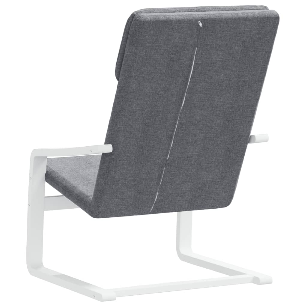 Vidaxl Recliner, Dark Gray, Upholstered In Fabric