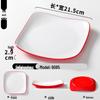Thick Melamine Square Rice Bowl & Noodle Plate for Restaurants and Cafeterias