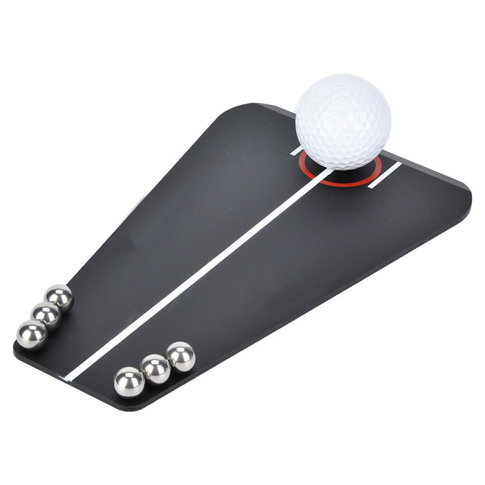 

ABS Гольф Putting Tutor Putt Trainer Aid Зеркало для тренировок Инструменты для выравнивания Аксессуары