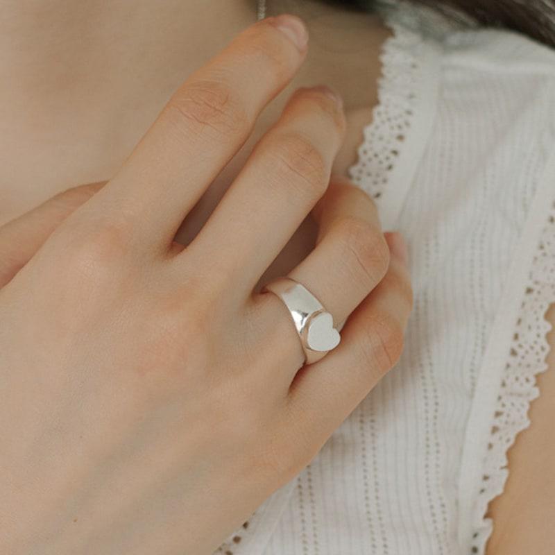 Pinaf Grande Heart Ring