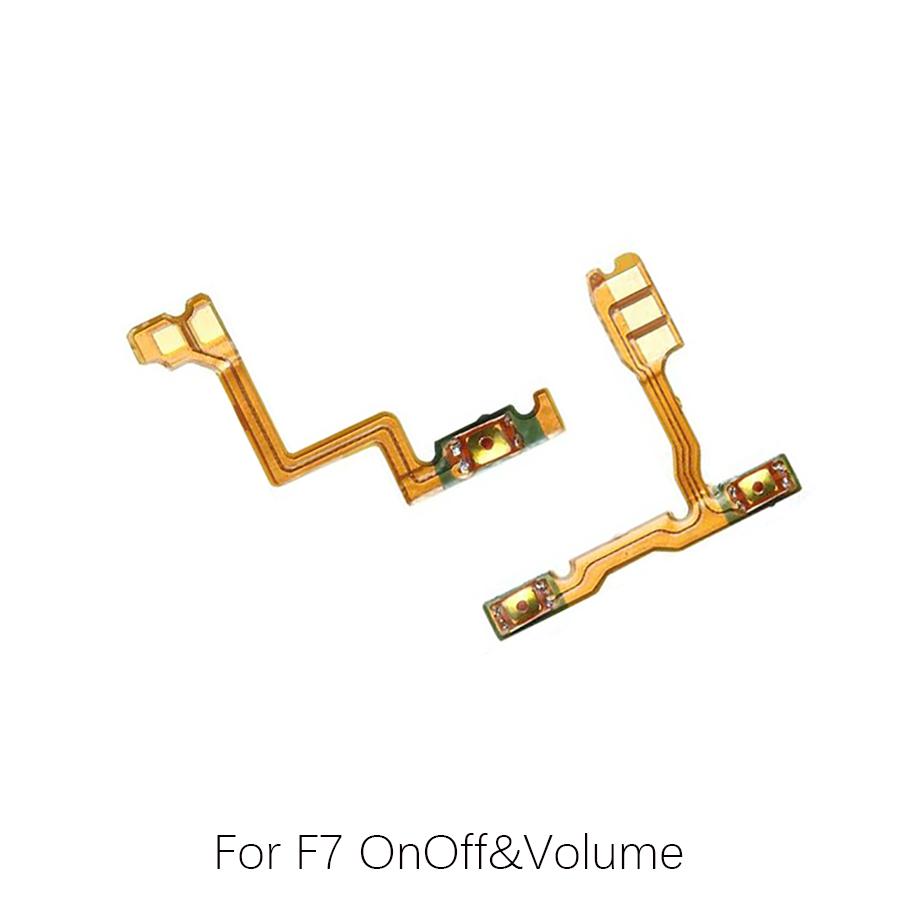 For Oppo A52 A53 A53s A54 A71 A72 A73 A74 F1Plus F1S F3 F3Plus F5 F7 Power Button Volume Flex Cable OnOff