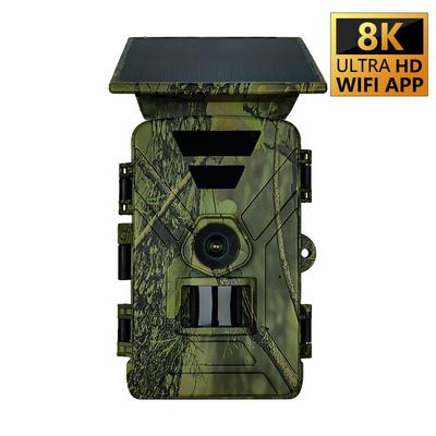 5200mAh Güneş Pilli ve Kızılötesi Özellikli 8K WiFi Yaban Hayatı Kamerası