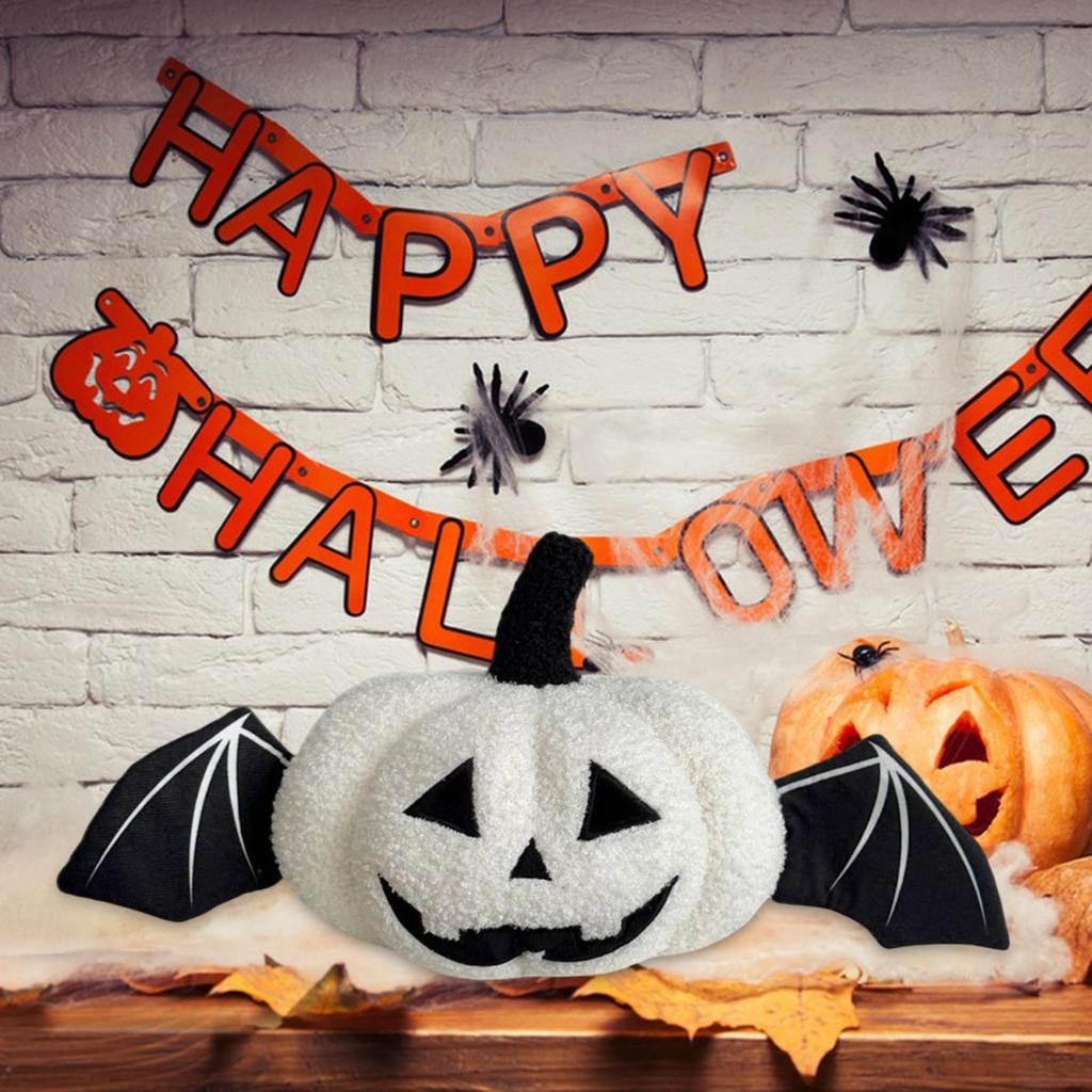 Halloween Pumpkin Throw Pillow Home Decor Photo Props Versatile Sofa Cushion for Car Birthday Thanksgiving Living Room Party