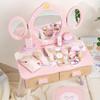 Children’s Wooden Princess Vanity Set with Jewelry Box