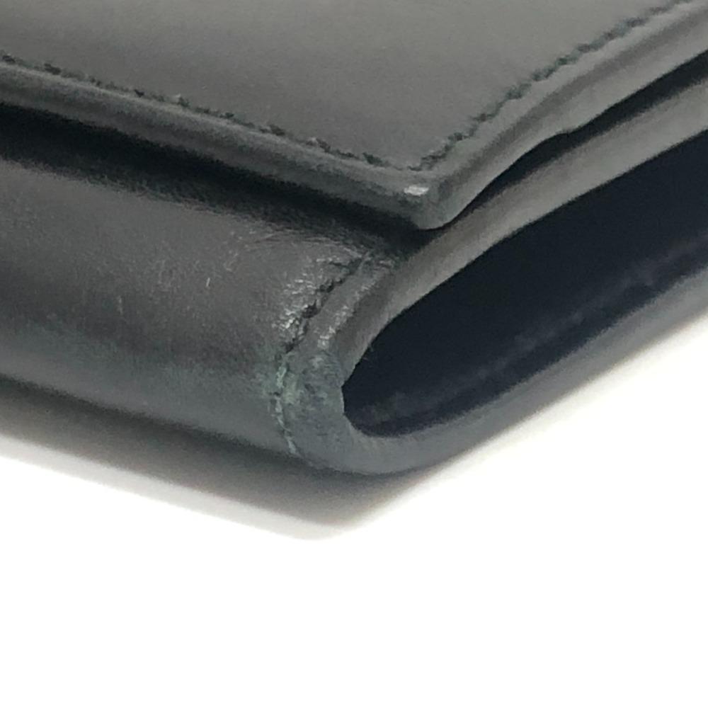 Salvatore Ferragamo Vala Wallet Long Wallet Bifold Long Wallet Leather Black