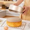 6/8/10in Round Cake Mould Removable Solid Bottom Carbon Steel Cake Pan Professional Durable Pizza Tray Kitchen Utensils