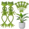 1/3/5 Stück Froschförmige Pflanzenclips DIY Blumen Ranken Stielhalter Gestell Gartengeräte Halterung für Pflanzen Haushaltswaren ZYF