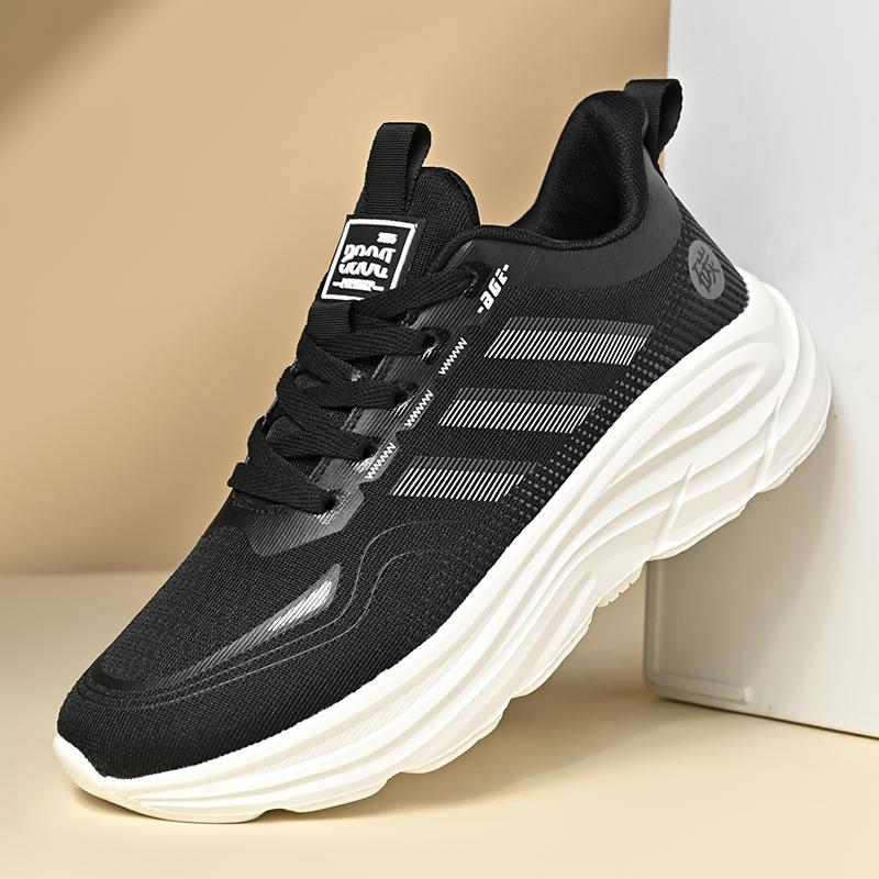 

Anti-Static Running Shoes for Men Casual Sports Sneakers - ESD Safe Jogging Trainers Free Shipping 39 черный белый