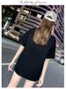 2024 Pure Cotton Women's Rhinestone Top - Mid-Length European Edition