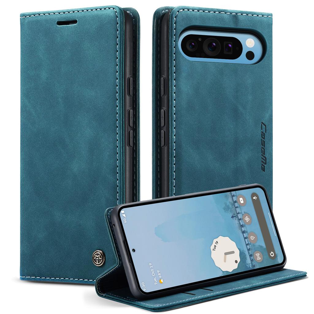 For Google Pixel 10 Pro XL Wallet Case CASEME 013 Series PU Leather Phone Cover Stand