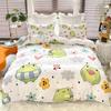 Mermaid Duvet Cover Set,Starfish Blue Undersea Style Dreaming Fairy Tale Bedding Set Girly Comforter Cover Bedroom Decor Gifts
