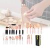 Pcs 7 Kitchen Gadget Set Copper Coated Stainless Utensil Pizza Cooking Tool