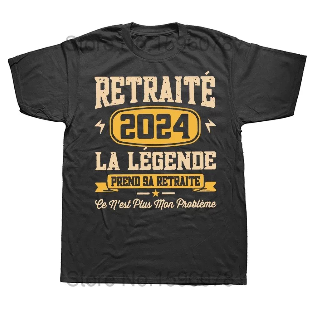 The Man Be Retired T Shirt Retro Spanish Texts Retirement Dad Gift Short Sleeve 100% Cotton Unisex O-neck Soft T-shirts