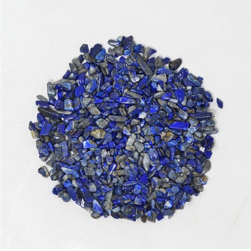 Crystal Tuner, 4096Hz, Tuning Fork, Natural Quartz Crystal, Purification, 5-Piece Set, Relaxation, Japanese Instruction Manual Included, Blue Gold, WH