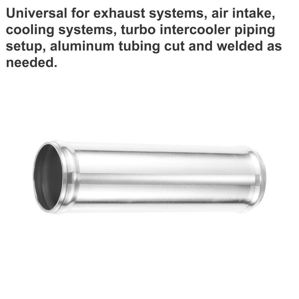 ACROPIX 45mm 1.75" OD 6" 152mm Length Universal Car Aluminum Alloy Intercooler Pipe Straight