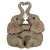 Embrace Elephant Couple Ornament