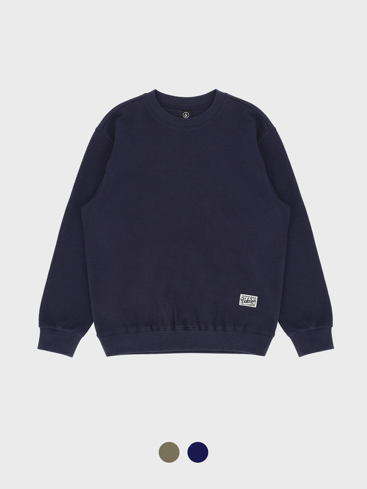 Вафельная толстовка Volcom Comfort Fit (2 цвета) Lk/L