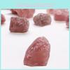 Exquisite Natural Crystal Strawberry Quartz Rocks For Reiki Healing And Home Decor