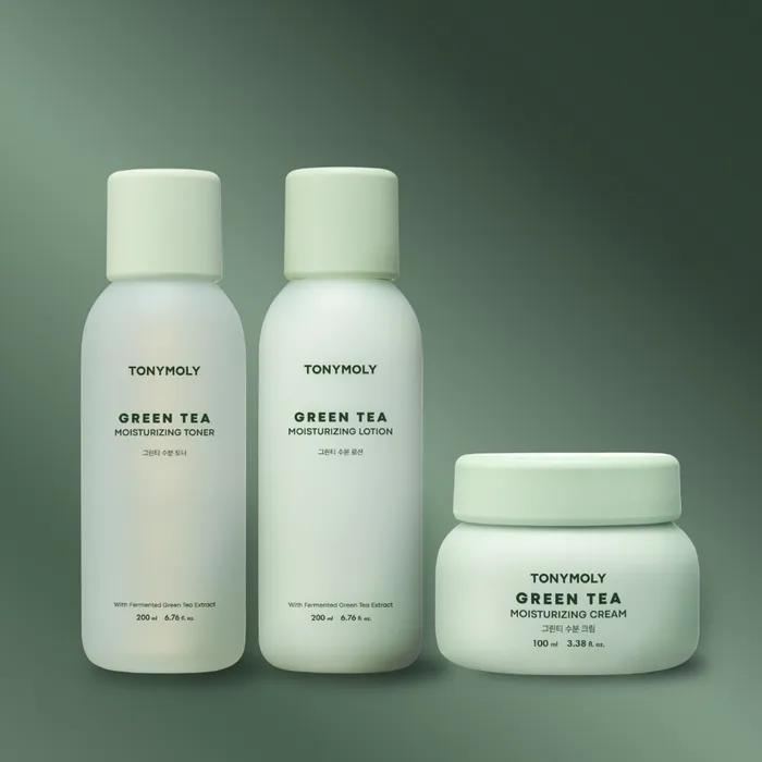Pick and choose 2 items from the Green Tea Hydration Line (Toner/Lotion/Cream) Toner (200ml): Lotion (200ml)