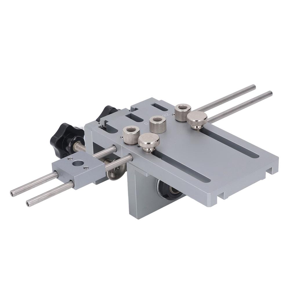 Drilling Guide Power Tool 3 in 1 Aluminium Alloy Self Centering Handheld Dowel Jig for Woodworking