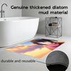 Cozy C-K-On! Floor Mat Diatomite Bath Mat, Quick Dry Absorbent Non-Slip Door Mat
