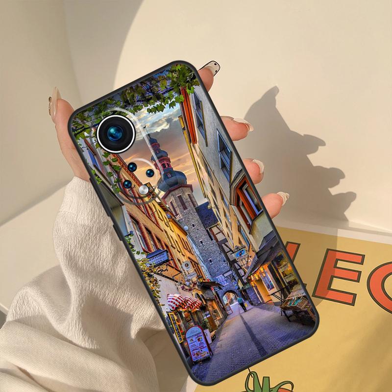 

Travel landscape Italy France London Case For Honor Magic 8 Pro 7 6 5 Lite Cover For Honor 200 400 50 70 90 X8a X8b X9a X9b X9c Honor 50
