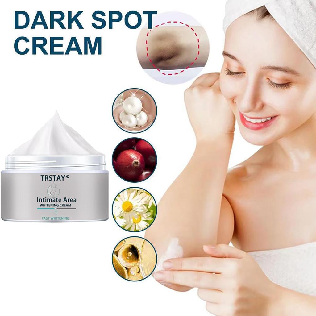 Whitening Cream Brightens the Skin, Deeply Moisturizes, Reduces Wrinkles and Fine Lines, Tightens the Skin, and Improves Elasticity
