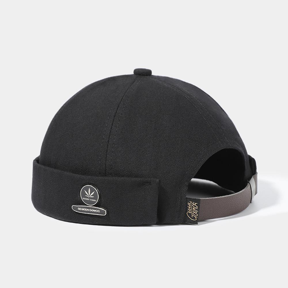 Cotton Brimless Hat Men Women Retro Skullcap Melon Docker Cap Street Hip Hop Without Visor Summer Outdoor Beanie Gorras