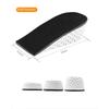 Hard Breathable Memory Foam Height Increase Insole Heel Lifting Inserts Shoe Lifts Shoe Pads Elevator Insoles for Unisex